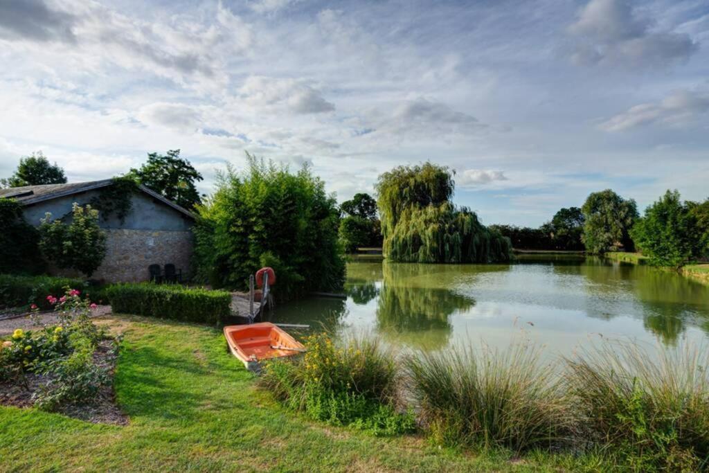 Villa la ferme, Coeur De Combray à Ernes Extérieur photo